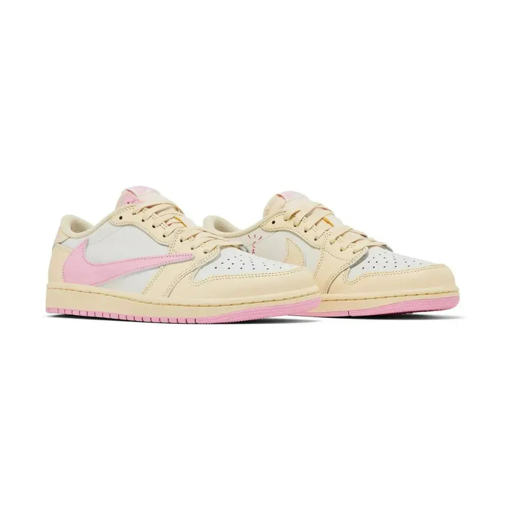 Jordan 1 Retro Low OG SP Travis Scott Sail Tropical Pink