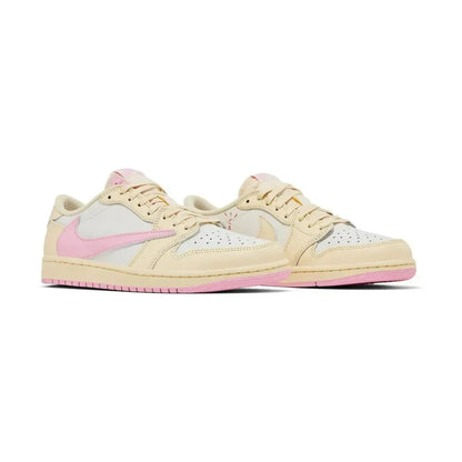 Jordan 1 Retro Low OG SP Travis Scott Sail Tropical Pink