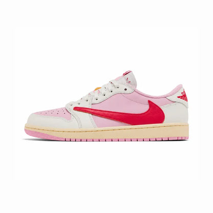 Jordan 1 Retro Low OG SP Travis Scott Sail Tropical Pink