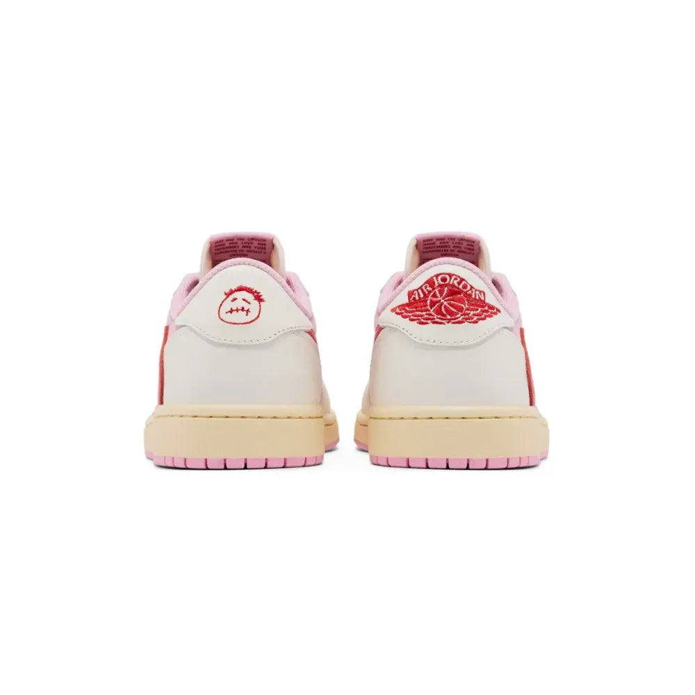 Jordan 1 Retro Low OG SP Travis Scott Sail Tropical Pink