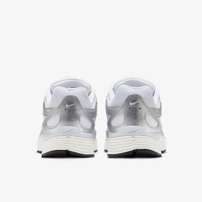 Nike P-6000 White Blue Tint Sail Metallic Silver