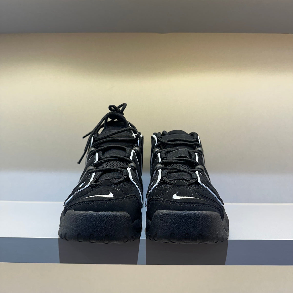 Nike Air More Uptempo Black White (Pronta Entrega)