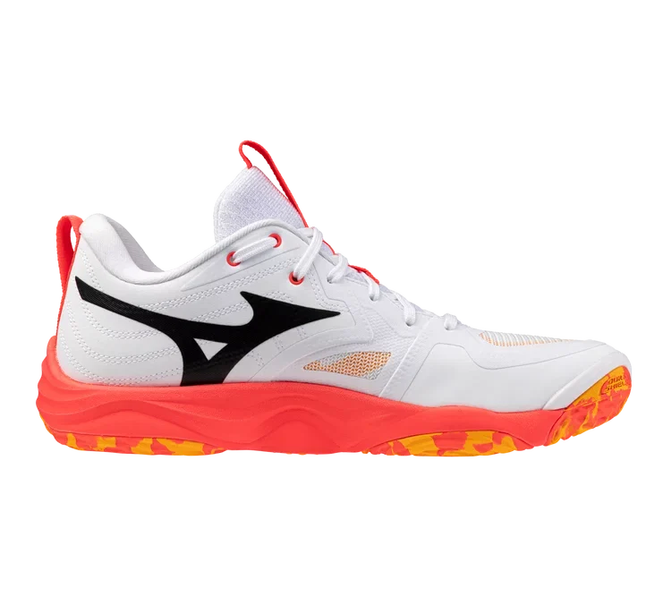Mizuno Wave Momentum Elite 'WHITE-FIERY CORAL'