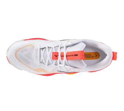 Mizuno Wave Momentum Elite 'WHITE-FIERY CORAL'