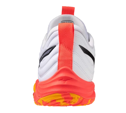Mizuno Wave Momentum Elite 'WHITE-FIERY CORAL'