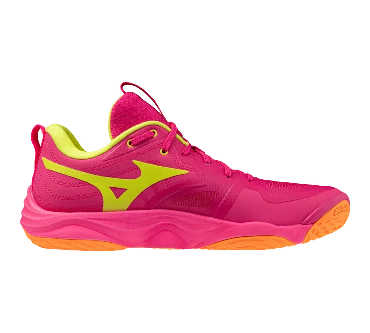 Mizuno Wave Momentum Elite 'PINK TETRA-FORTUNE YELLOW'