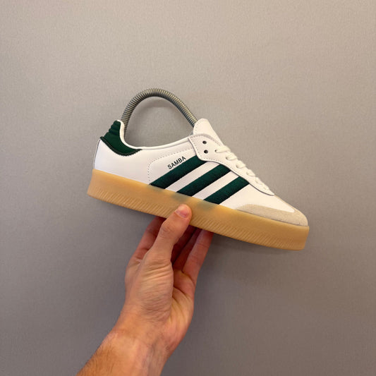Adidas Sambae White Off White Aurora Ivy (Pronta Entrega)