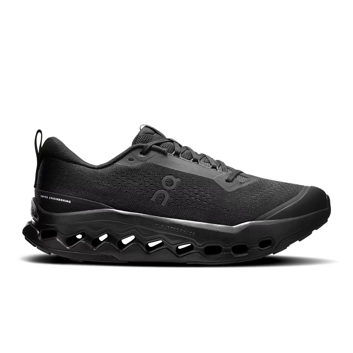 On Running Cloudsurfer Trail 2 Black | Eclipse