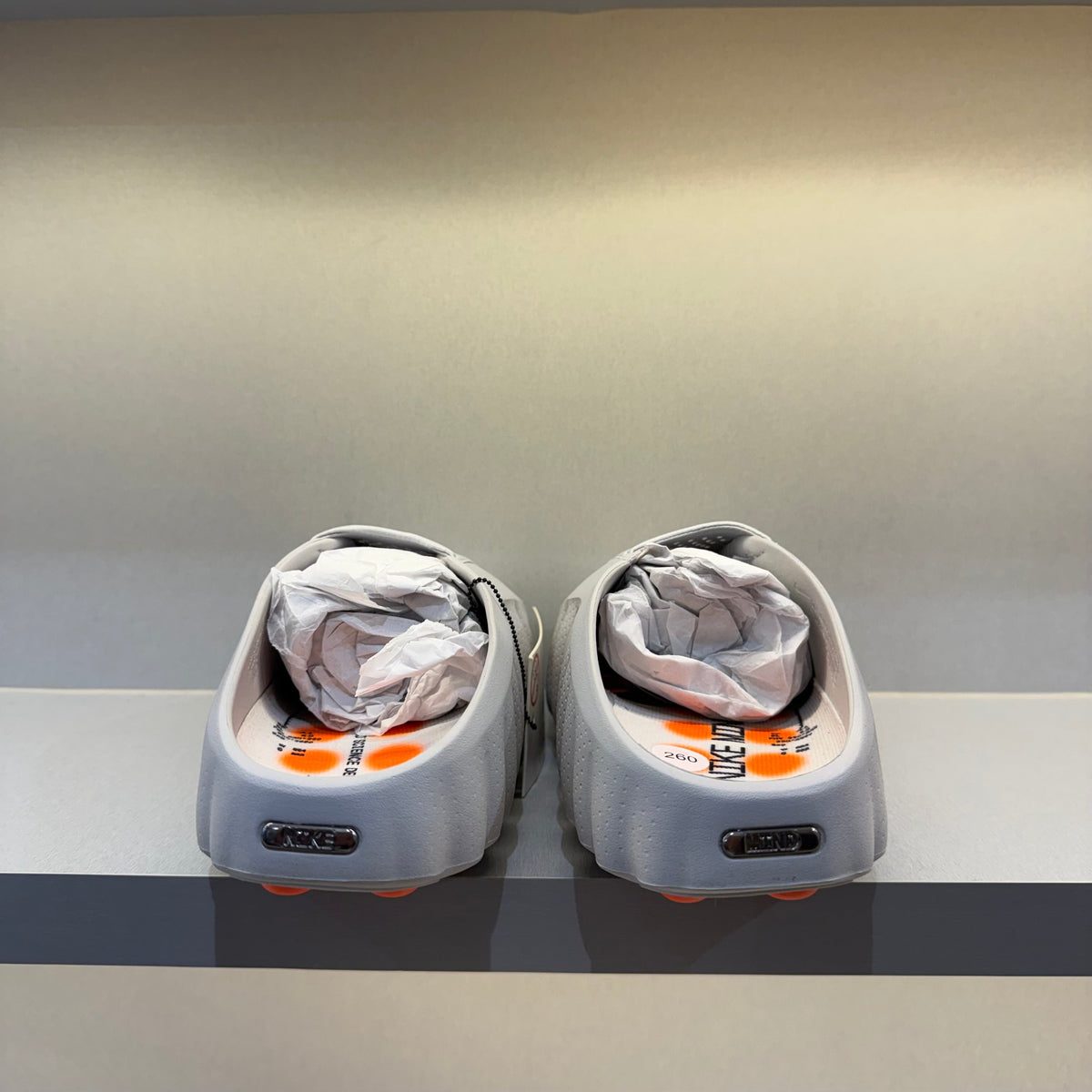 Slide Nike Mind 001 Light Smoke Grey Cinza (Pronta Entrega)