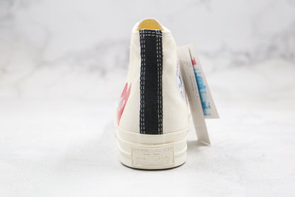 Converse Chuck Taylor All Star 70 Hi Comme des Garçons Play White