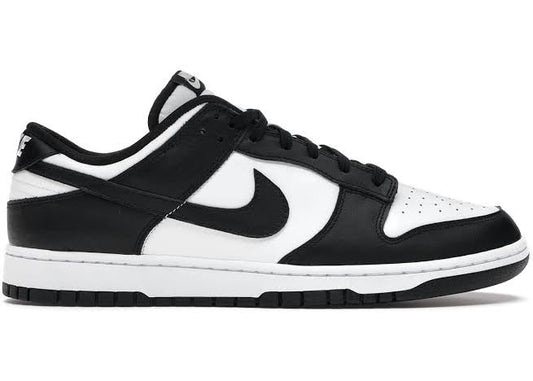Tênis Nike Dunk Low Retro Black White Panda
