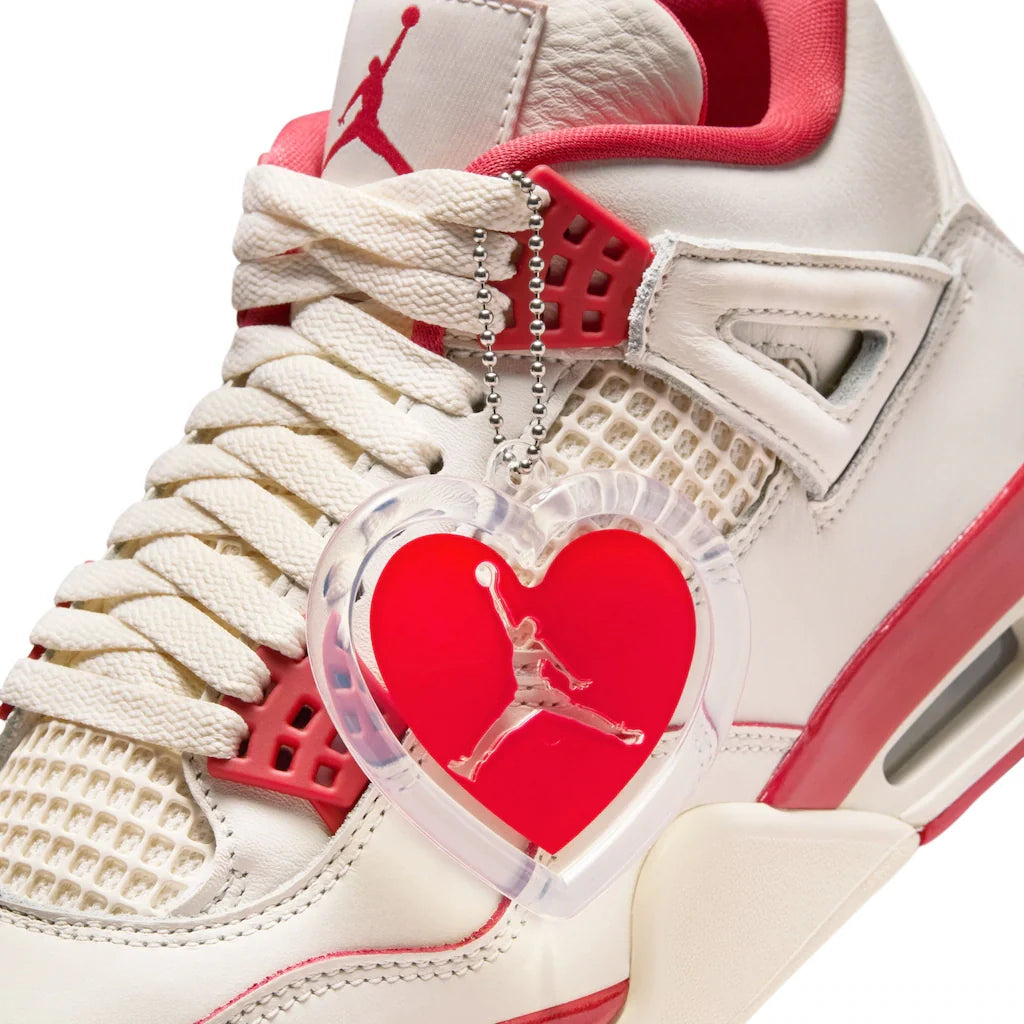 Jordan 4 Retro Valentine's Day Sierra Red