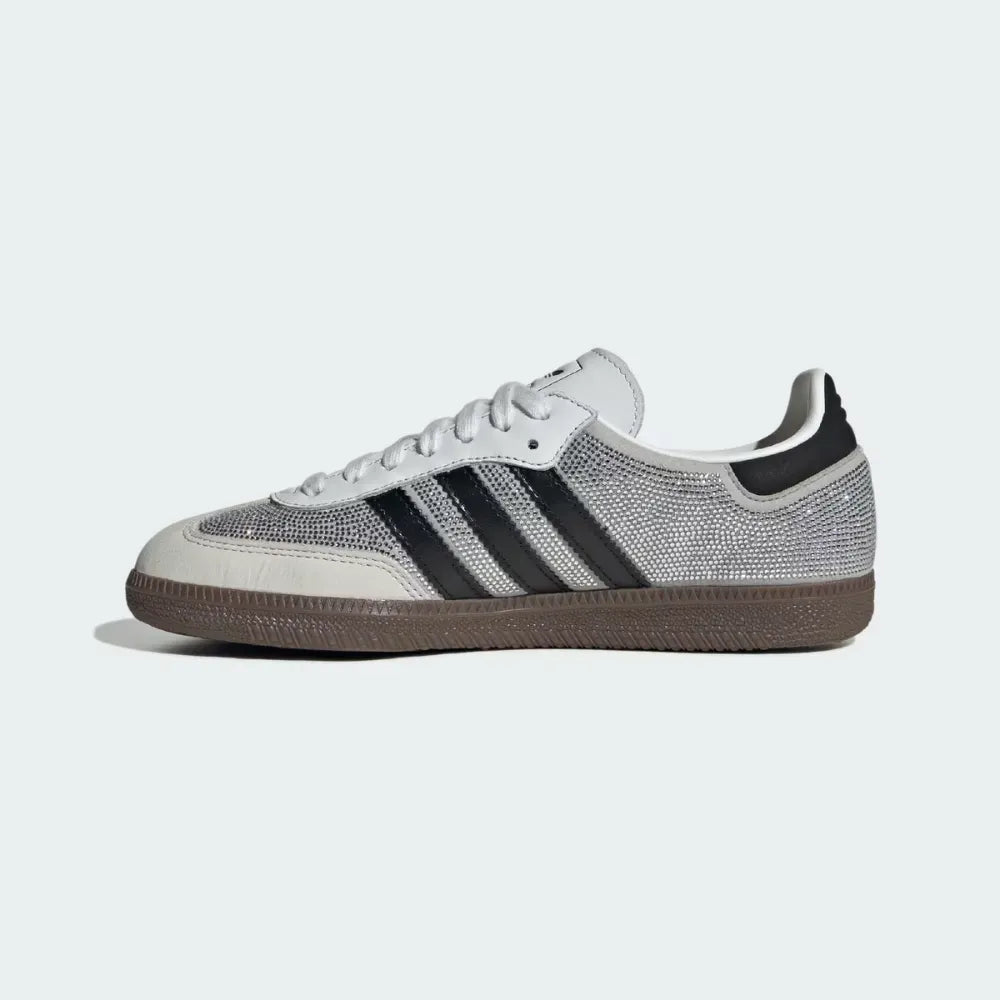 Adidas Samba OG Rhinestone Crystal White Silver