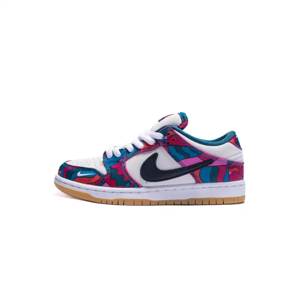 Tênis Parra x Nike SB Dunk Low Pro Abstract Art