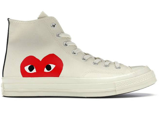 Converse Chuck Taylor All Star 70 Hi Comme des Garçons Play White - image 1