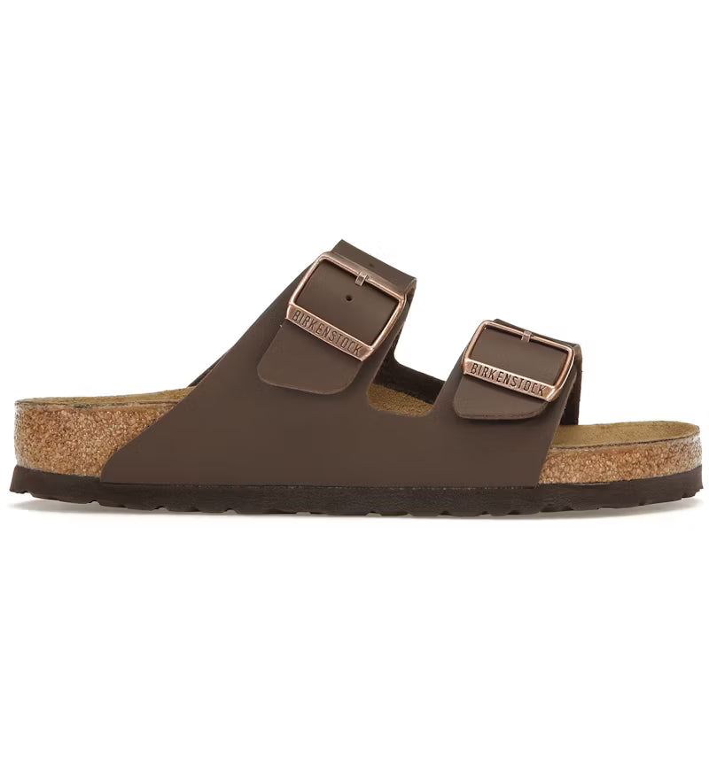 Birkenstock Arizona Birko Flor Dark Brown