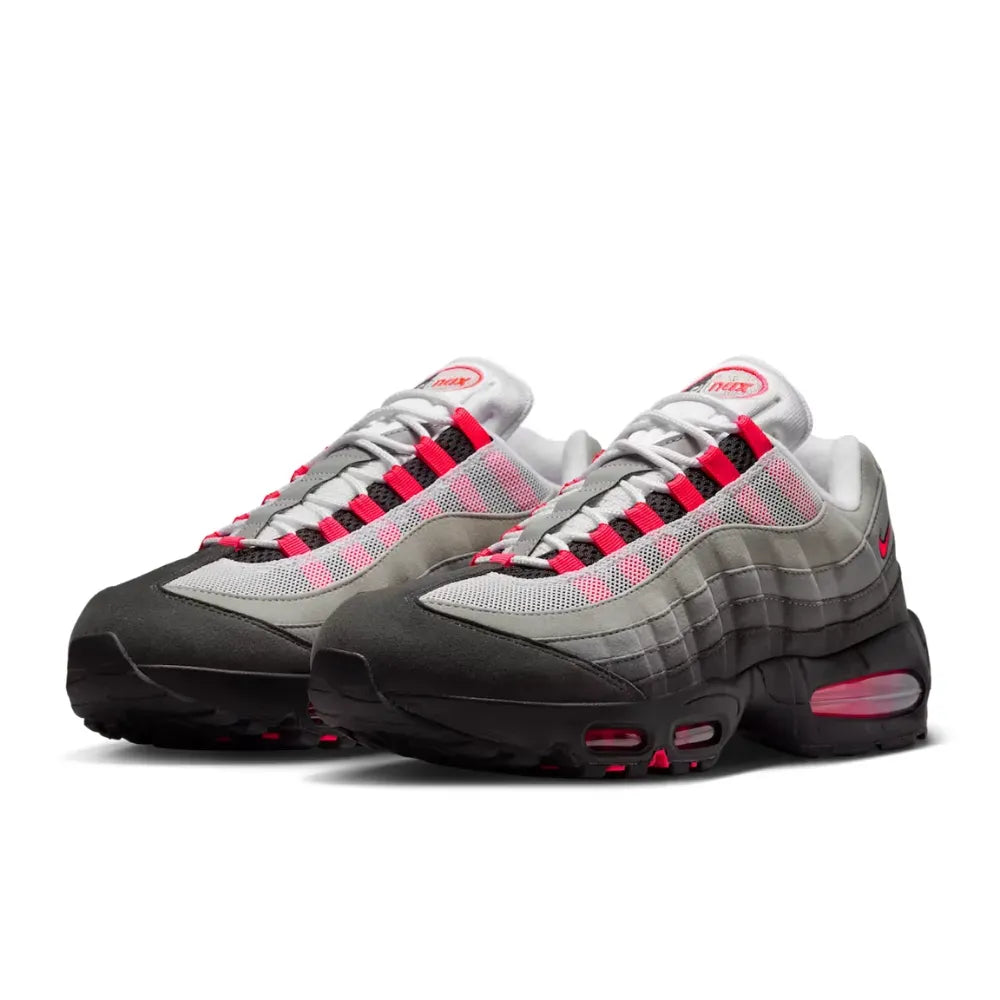 Nike Air Max 95 Medium Ash Solar Red