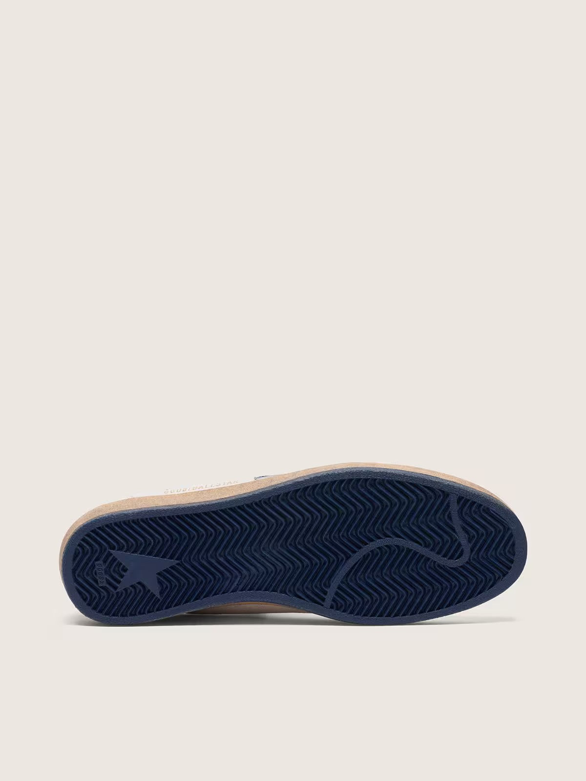 Golden Goose Ball-Star Low White Bluette