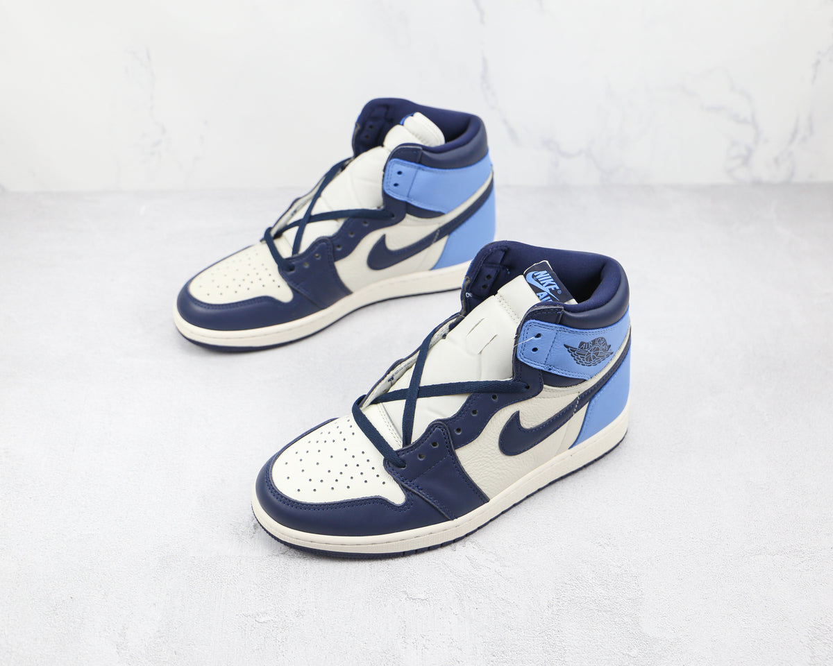Jordan 1 Retro High Obsidian UNC