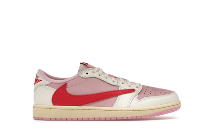 Jordan 1 Retro Low OG SP Travis Scott Sail Tropical Pink