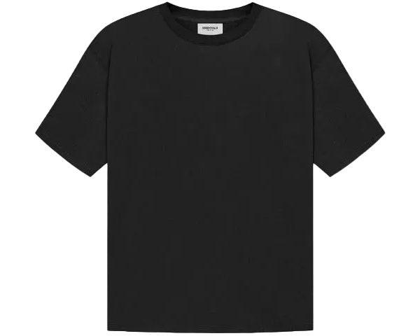 Camiseta Fear of God Essentials Black Stretch Limo