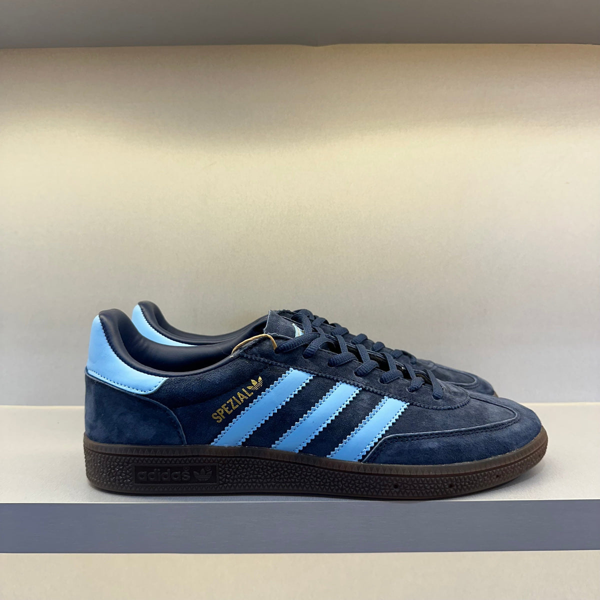 Tênis Adidas Handball Spezial Collegiate Navy Clear Sky Gum (Pronta Entrega)