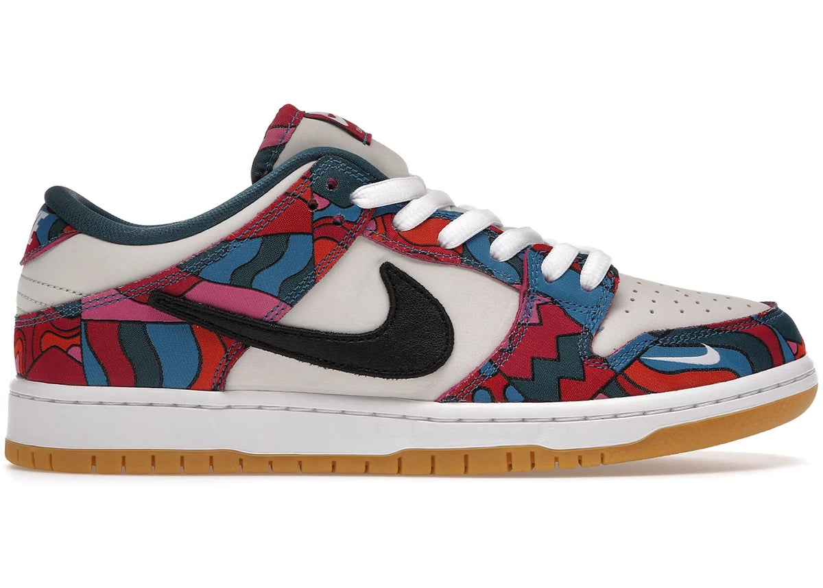 Tênis Parra x Nike SB Dunk Low Pro Abstract Art