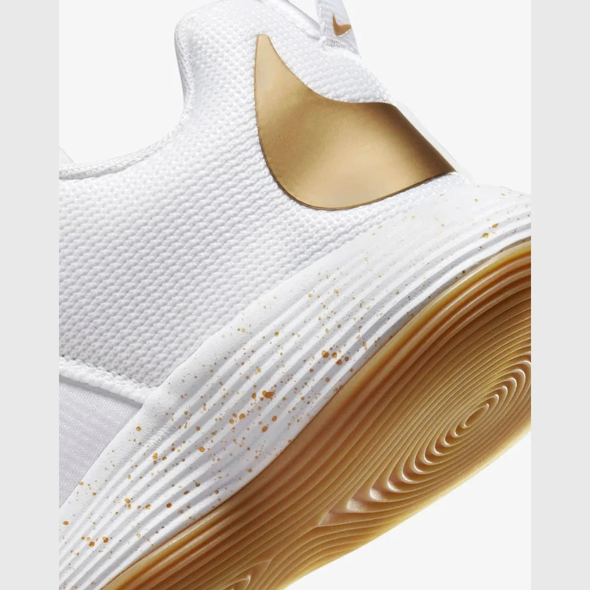 Nike React Hyperset 'Branco Metálico Dourado'