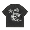 Camiseta Hellstar Washed Logo (Pronta Entrega)