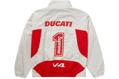 Conjunto Supreme Ducati Tracksuit Light Grey (Pronta Entrega)