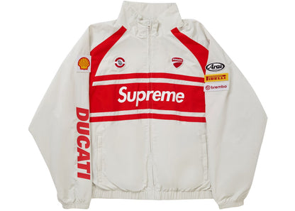 Conjunto Supreme Ducati Tracksuit Light Grey (Pronta Entrega)