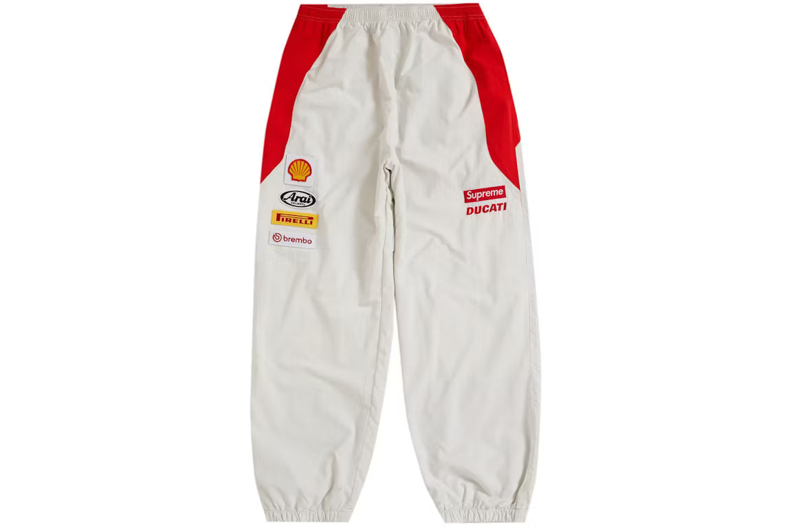 Conjunto Supreme Ducati Tracksuit Light Grey (Pronta Entrega)