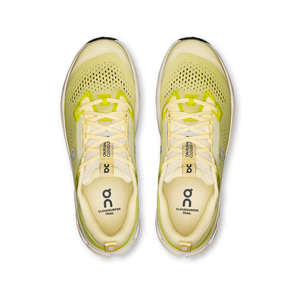 On Running Cloudsurfer Trail 2 Ivory | Lime